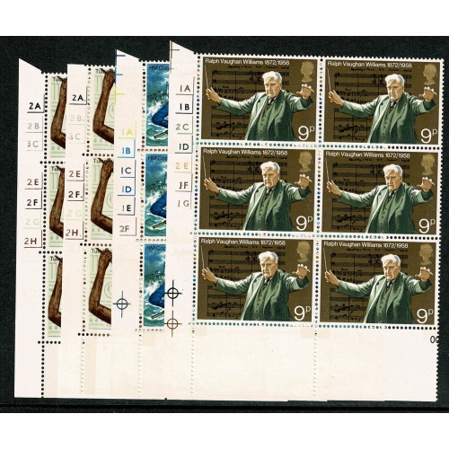 1972 Gen. Anniv. Complete set of cylinder blocks.