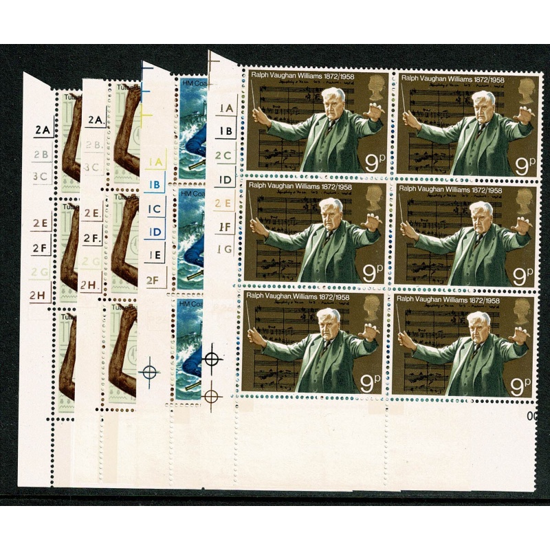 1972 Gen. Anniv. Complete set of cylinder blocks.