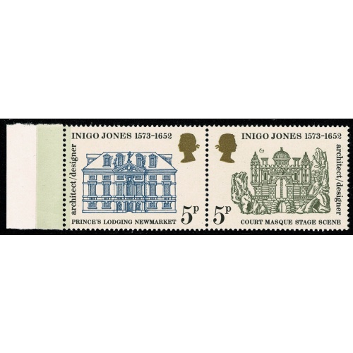 1973 Inigo Jones 5p s/t pair with extra 9mm phos band. SG 937c