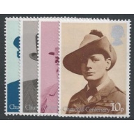 1974 Churchill (PVAD). Unmounted Mint set of 4 values. SG 962-965