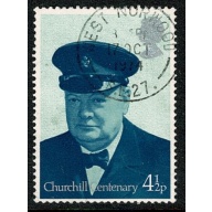 1974 Churchill. 4½p Fine Used. SG 962