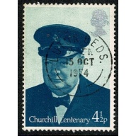 1974 Churchill. 4½p Fine Used. SG 962