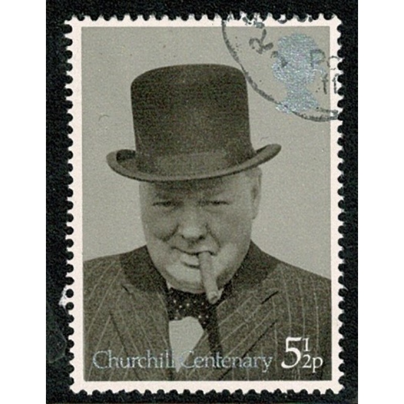 1974 Churchill. 5½p Fine Used. SG 963