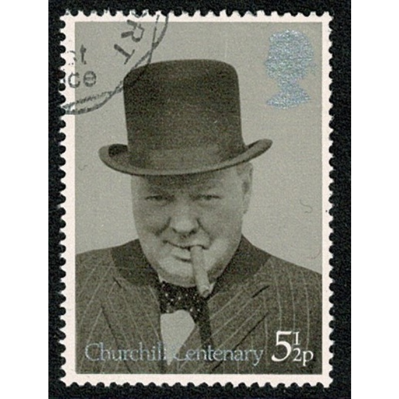 1974 Churchill. 5½p Fine Used. SG 963