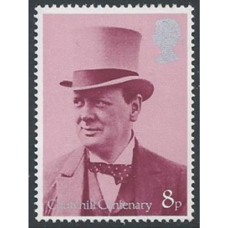 1974 Churchill 8p (PVA gum). SG 964 var