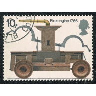 1974 Fire Service 10p. Fine used single. SG 953