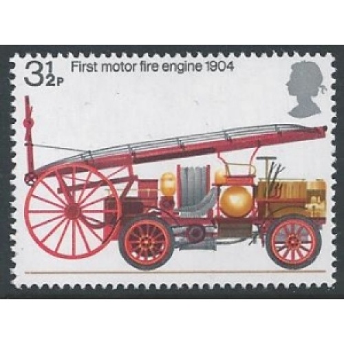 1974 Fire Service 3½p (PVA gum). SG 950 var