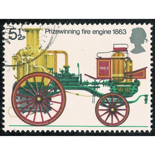 1974 Fire Service 5½p. Fine used single. SG 951