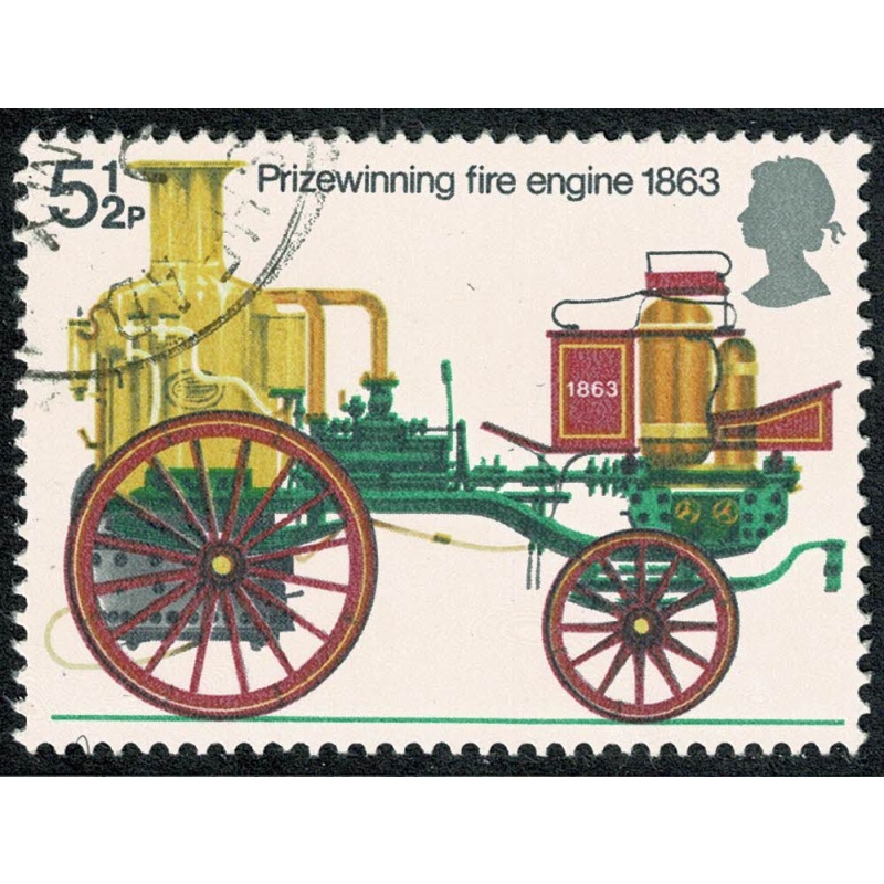 1974 Fire Service 5½p. Fine used single. SG 951