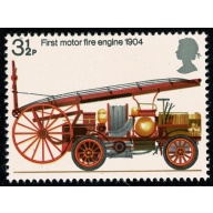 1974 Fire Service 3½p (PVA gum). SG 950 var