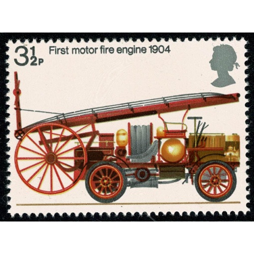 1974 Fire Service 3½p (PVA gum). SG 950 var
