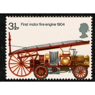 1974 Fire Service 3½p PERFORATION SHIFT single. SG 950 var