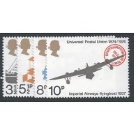 1974 U.P.U. Unmounted Mint set of 4 values. SG 954-957