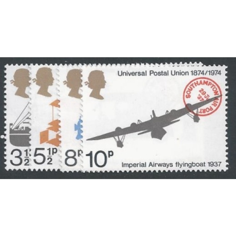 1974 U.P.U. Unmounted Mint set of 4 values. SG 954-957