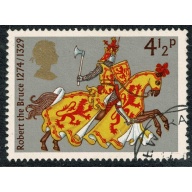1974 Medieval Warriors 4½p.  Fine Used Single. SG 958