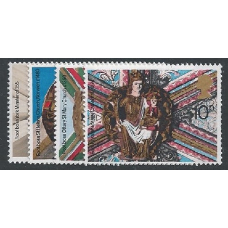 1974 Christmas. Unmounted Mint  set of 4 values. SG 966-969.