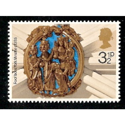 SG 966Ey. 1974 Christmas 3½p. Missing Phosphor.