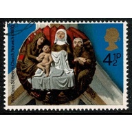 1974 Christmas 4½p. SG 967 Fine Used.