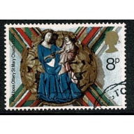 1974 Christmas 8p. SG 968 Fine Used.