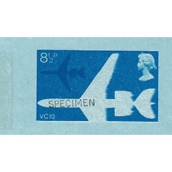 1975 Scotland "City of Glasgow" Airletter. SPECIMEN overprint