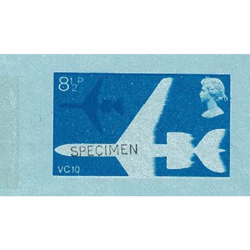 1975 Scotland "City of Glasgow" Airletter. SPECIMEN overprint