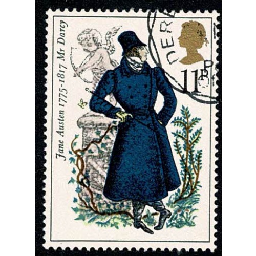1975 Jane Austen 11p. Fine used single. SG 991