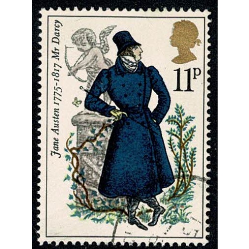 1975 Jane Austen 11p. Fine used single. SG 991