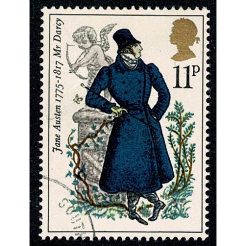 1975 Jane Austen 11p. Fine used single. SG 991