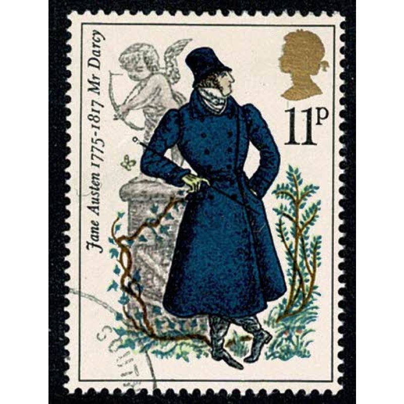 1975 Jane Austen 11p. Fine used single. SG 991