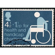 1975 Charity 4½p+1½p . Fine used single. SG 970
