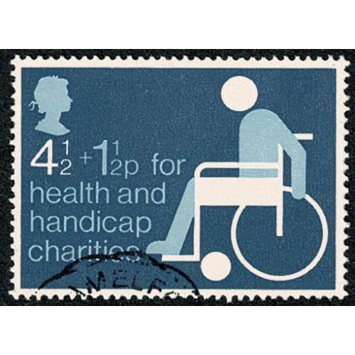 1975 Charity 4½p+1½p . Fine used single. SG 970