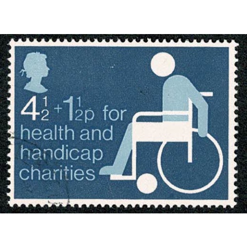 1975 Charity 4½p+1½p . Fine used single. SG 970