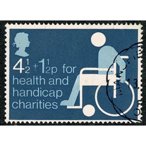 1975 Charity 4½p+1½p . Fine used single. SG 970