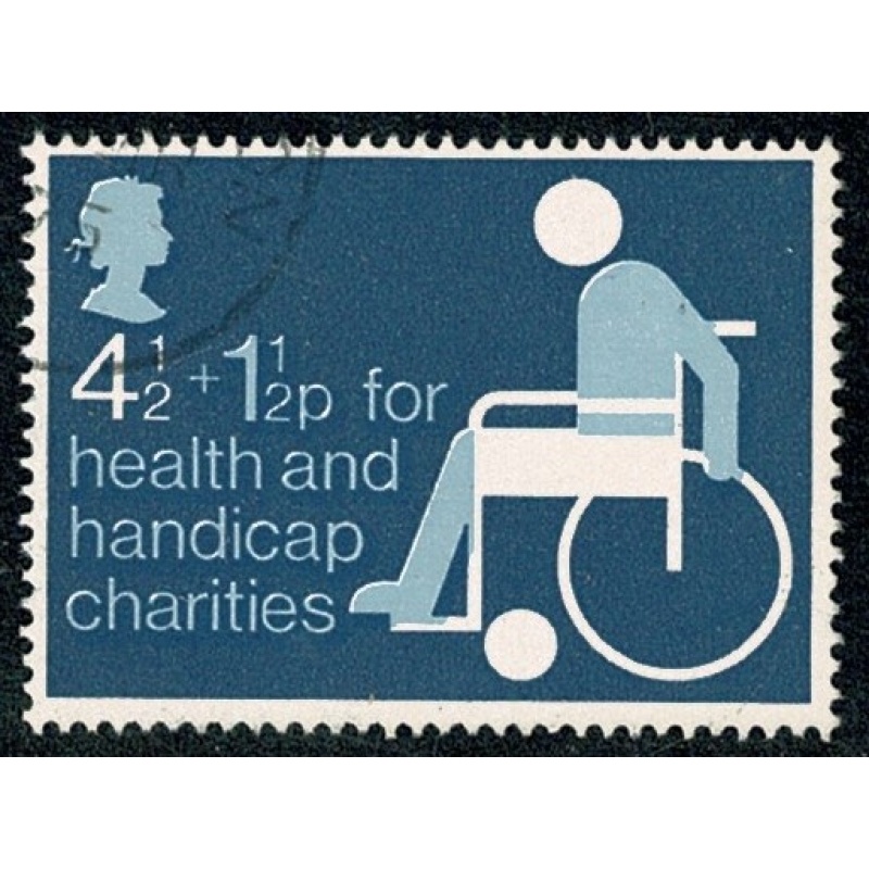 1975 Charity 4½p+1½p . Fine used single. SG 970