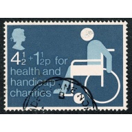 1975 Charity 4½p+1½p . Fine used single
