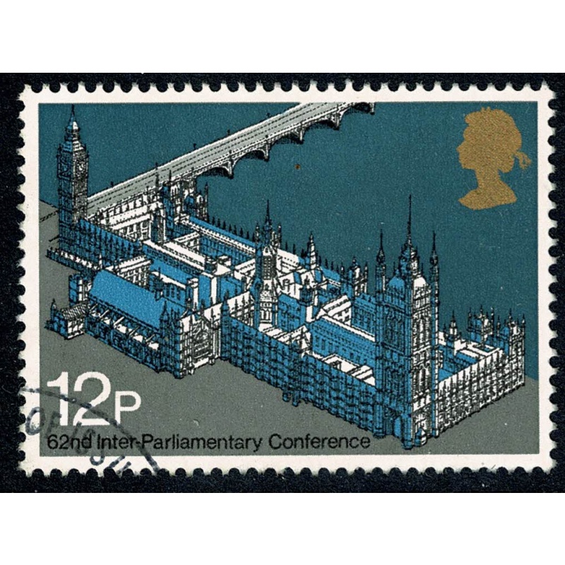 1975 Parliament 12p. Very Fine Used. SG 988