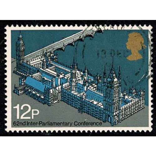 1975 Parliament 12p Fine used single. SG 988