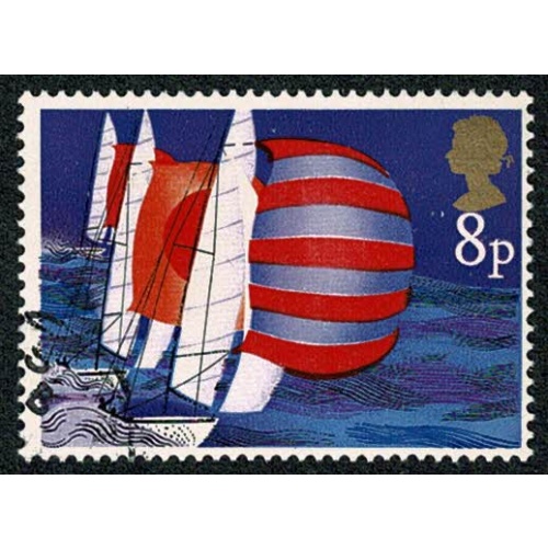 1975 Sailing 8p. Fine used single. SG 981