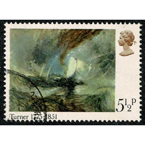 1975 Turner 5½p. Fine used single. SG 972