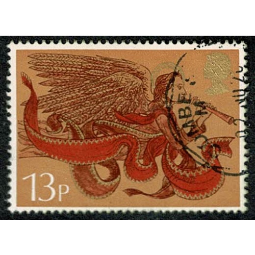 1975 Christmas 13p. Fine Used single SG 996