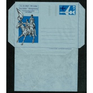 1976 Scotland Traditions Airletter SPECIMEN overprint.