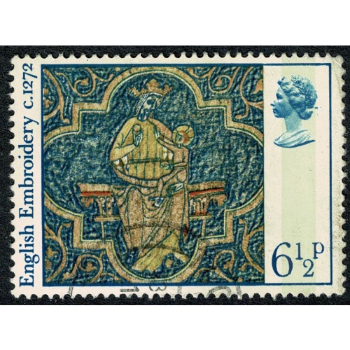 1976 Christmas 6½p SG 1018. Fine used.