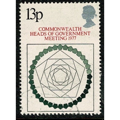 1977 Heads of Government.  Fine Used. SG 1038