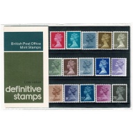 1981 Machin 2½p - 75p. Pack No. 129a