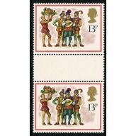 1978 Christmas 13p. "damaged top to 1". SG Spec. W402a