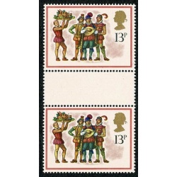 1978 Christmas 13p. "damaged top to 1". SG Spec. W402a