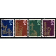 1978 Coronation. Set of 4 values. Fine used.