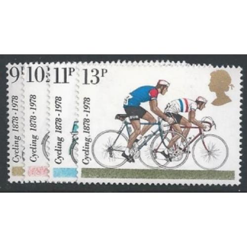 1978 Cycling. SG 1067-1070