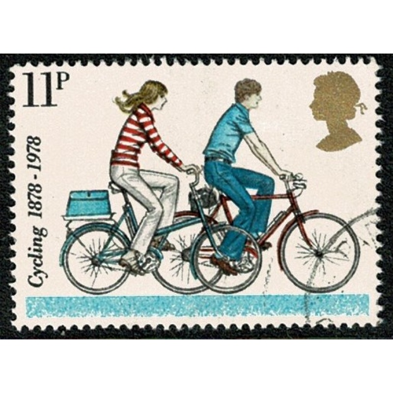 1978 Cycling 11p. Fine Used. SG 1069