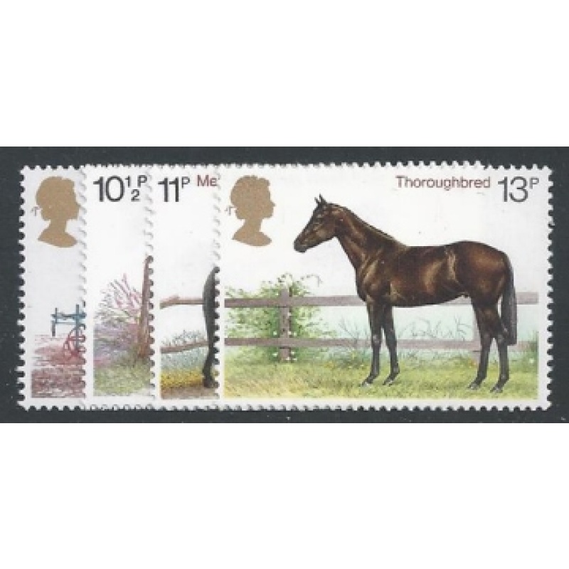 1978 Horses. SG 1063-1066